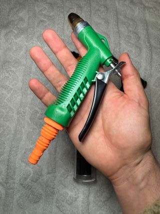 Pistolas Agua Presion Riego Manguera + Dispensador