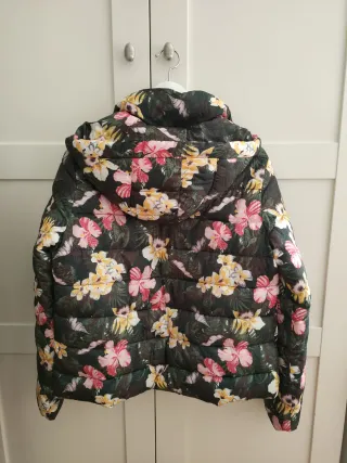 Anorak estampado floral