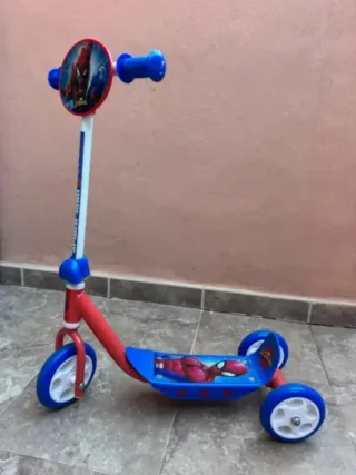 Patinete Spiderman 3 Ruedas