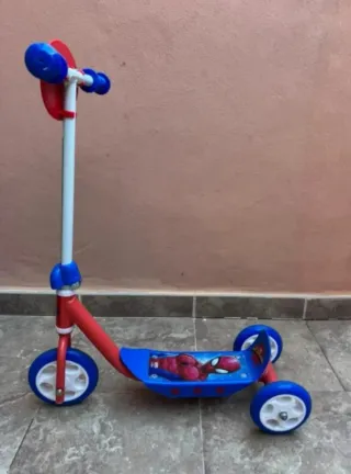 Patinete Spiderman 3 Ruedas