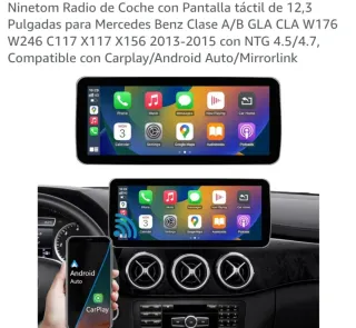 Pantalla Android Mercedes GLA