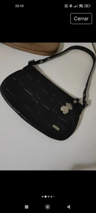 2 Bolsos Tous Beige y Negro