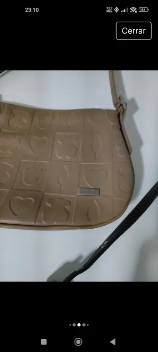 2 Bolsos Tous Beige y Negro