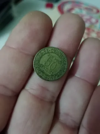 Moneda 50 Cts 1922