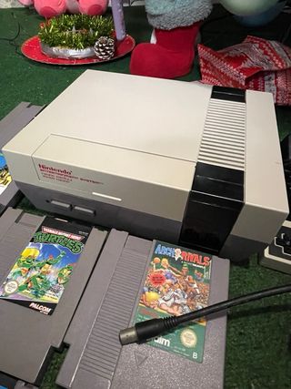 Lote Nintendo NES con juegos