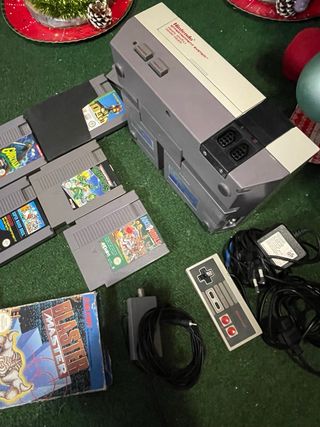 Lote Nintendo NES con juegos