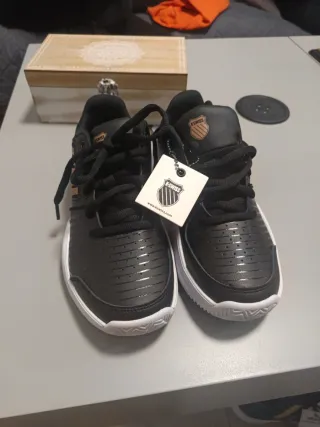 Zapatillas K-Swiss Negras y rosa