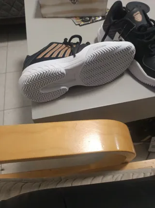 Zapatillas K-Swiss Negras y rosa