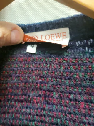 Chaleco Loewe V-Neck Rayas