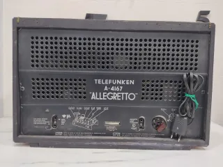Radio Telefunken A4167 Alegretto Vintage