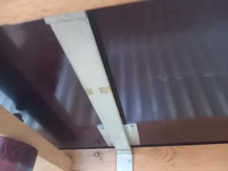 Conjunto mesa y 8 sillas salón.