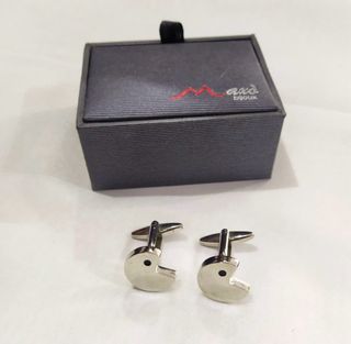 Gemelli PacMan Acciaio AXA BIJOUX Nuovi