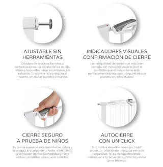 Barrera de seguridad para escaleras