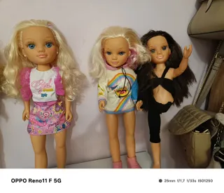 Colección de 5 Muñecas Nancy