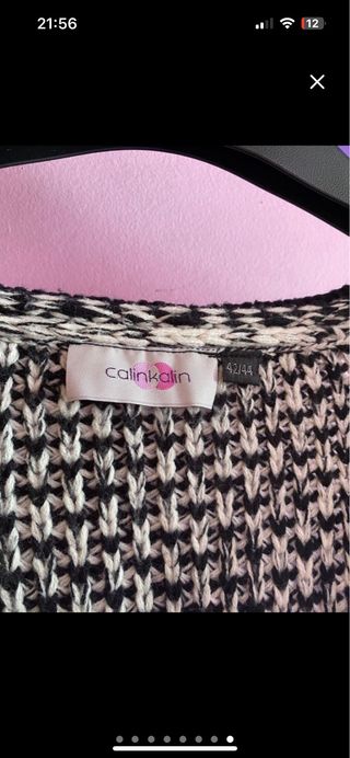 Chaqueta punto premamá lactancia Talla XL