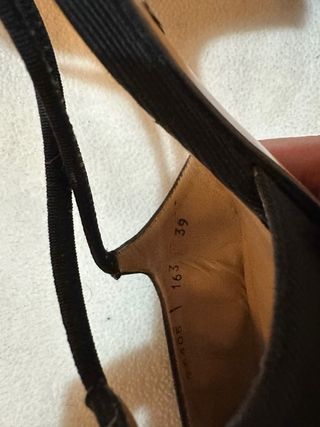 Décolleté nere Driamar vintage Tg. 39