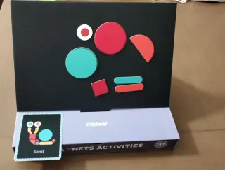 Juego de imanes Mideer para niños 3+