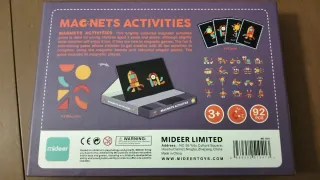Juego de imanes Mideer para niños 3+