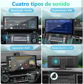 Carpuride V92R Pantalla Portátil Carplay Inalámbri