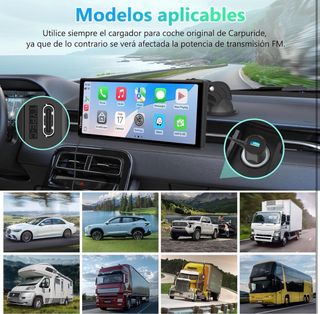 Carpuride V92R Pantalla Portátil Carplay Inalámbri