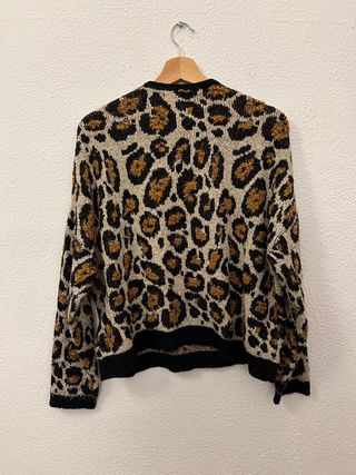 Jersey Pull&Bear Leopardo Mujer
