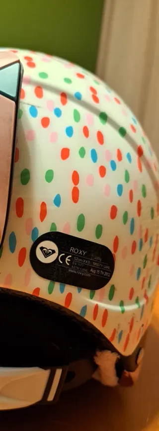 Casco esquí niña Roxy. 52cm XXS