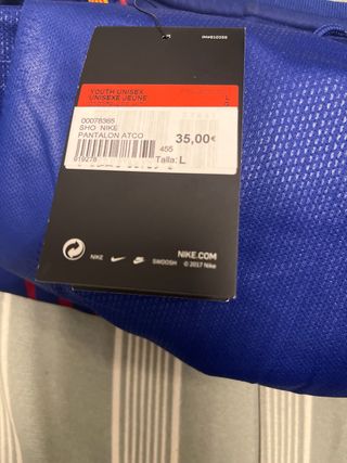 Calzonas Nike Atlético de Madrid Azul/Rojo