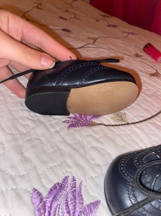 Zapatos bebé niño talla 17