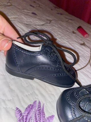 Zapatos bebé niño talla 17