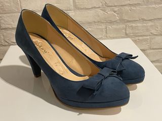 Zapatos de tacón azules Prima Donna