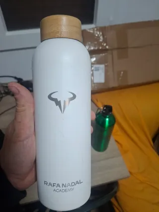Botella Termo Rafa Nadal Academy Blanca