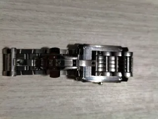 Orologio Rettangolare Cerruti 1881 Nero Argento