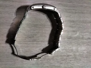 Orologio Rettangolare Cerruti 1881 Nero Argento