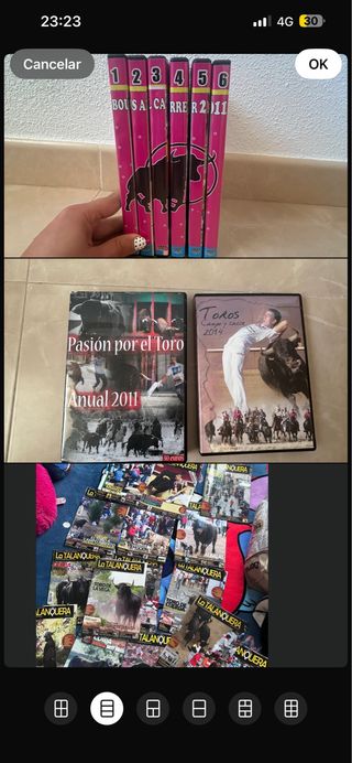 Lote taurino: DVD e riviste