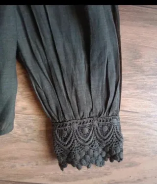 Blusa H&M verde militar