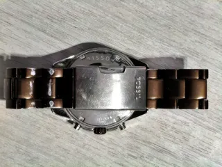 Orologio Fossil Uomo Oro Argento