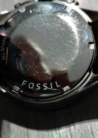 Orologio Fossil Uomo Oro Argento