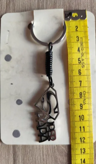 Llavero Super Papa ACERO