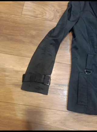 Chaqueta Zara Negra Doble Botonadura