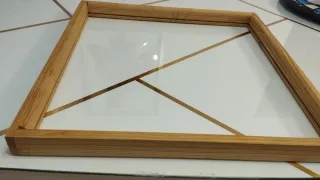 Marco de lienzo de madera