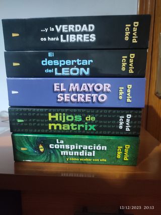 David Icke Colección Libros Ed. Obelisco
