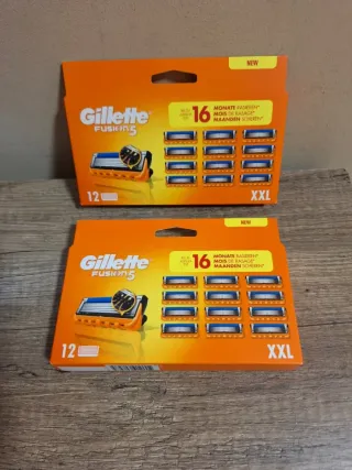 24 Recambios Cuchillas Gillette Fusion5