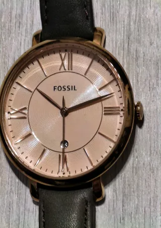 Orologio Fossil donna oro e nero