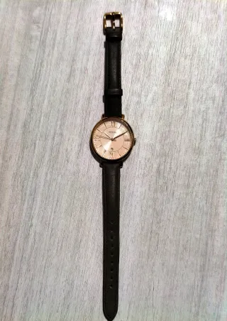 Orologio Fossil donna oro e nero