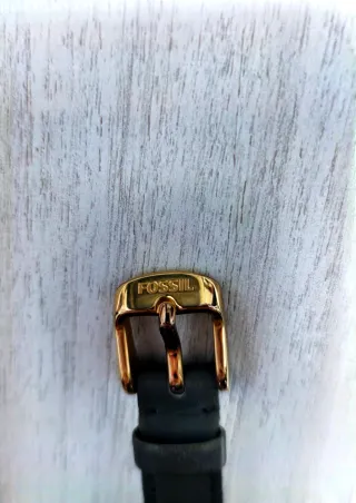 Orologio Fossil donna oro e nero