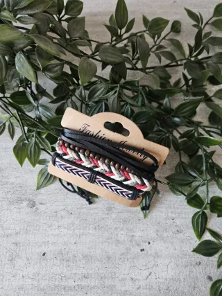 Set 4 bracciali uomo donna