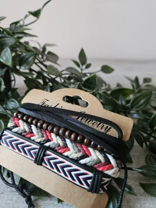 Set 4 bracciali uomo donna