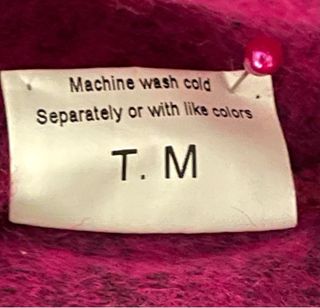 Chaqueta nueva lana color Buganvilia T.M/L