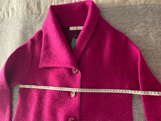 Chaqueta nueva lana color Buganvilia T.M/L