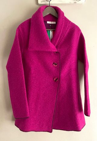 Chaqueta nueva lana color Buganvilia T.M/L